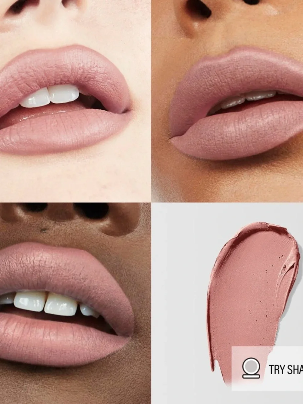 Makeup By Mario Matte Lip Gloss in Dusty Pink
